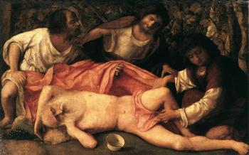 喬凡尼 貝利尼 Drunkenness of Noah 喬凡尼 貝利尼 Drunkenness of Noah